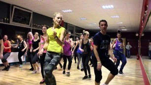 'Zumba Fitness Master Class with Edita Palilionyte and Dovydas Veiverys'