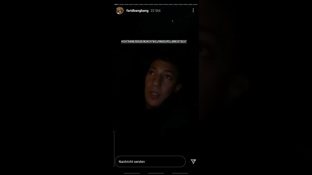 'FARID BANG hat Albträume von BADMOMZJAY, REEEZY und der Küche | Instagram Story'