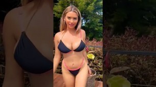 'cute teen hot sexy girl dance in bikini thong @BikiniModelFitness #shorts #2022 #trending'