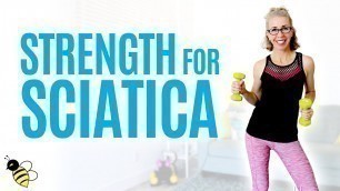 '25 Minute Standing STRENGTH Workout for SCIATICA  ⚡️ Pahla B Fitness'
