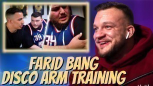 'Farid Bang zeigt Abu Goku richtiges Bodybuilding! (Ohne Beine) William Niewiara Live Reaktion'