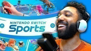 'NINTENDO SWITCH SPORTS is a TOTAL WORKOUT! | runJDrun'