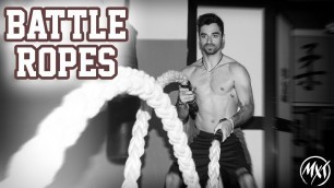 '► BATTLE ROPES ◄ 35 Battle Ropes Exercises !!! - Extreme Workout - Ninja Cave , Training Lvorno'