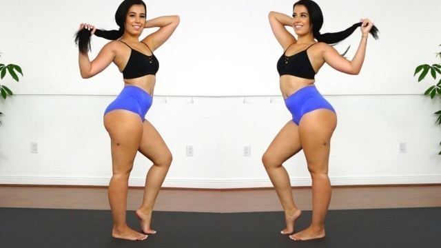 'Booty & Legs 100 Reps Workout Challenge! Plus Modeling Footage'