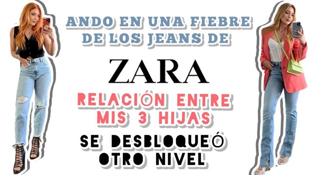 'Sascha Fitness ANDO EN UNA FIEBRE DE LOS JEANS DE ZARA |RELACIÓN ENTRE MIS 3 HIJAS | SE DESBLOQUEÓ'