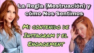 'Sascha Fitness La Regla (Mestruación) y cómo Nos Sentimos MI CONTENIDO DE INSTAGRAM Y El Engagement'