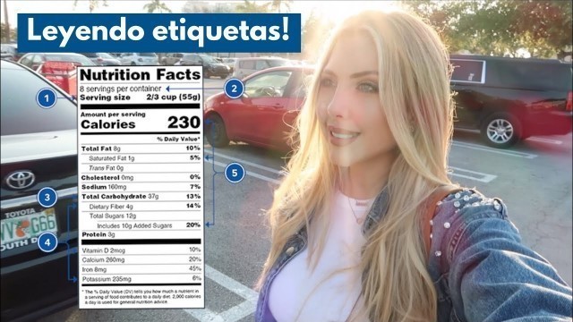 'LEYENDO ETIQUETAS EN EL SUPER | COMPRAS'