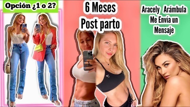 'Sascha Fitness OPCIÓN 1 o 2 #outfits del Sábado  | Aracely Arámbula Usa Mis Prod.| 6 Meses Postparto'