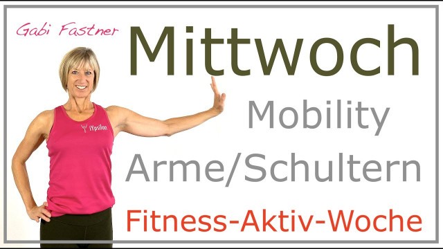 'Mittwoch❗️44 min. Zirkel-Training für Schultern/Arme & Beweglichkeit | ohne Geräte'