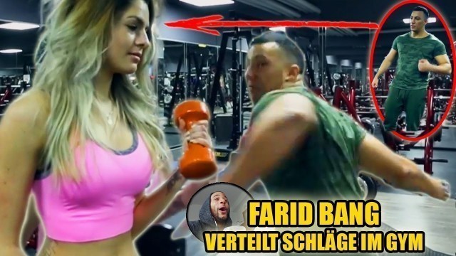 'FARID BANG VERTEILT SCHLÄGE IM GYM 