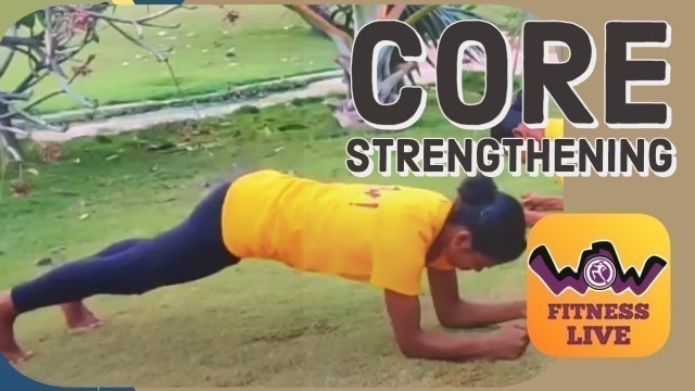 'WOW Fitness | Home Workouts | Core and Upper Body'