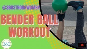 'Bender Ball Workout #fitness #workout #workoutathome #coreworkout #legsexercise @360strongwomen'