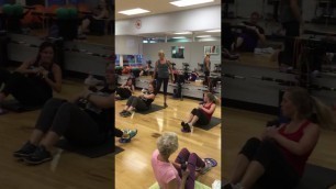 'Core Exercise with Dumbbells and the Bender Ball'