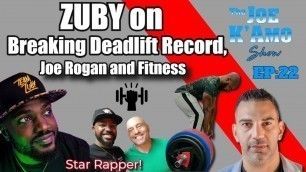 'Zuby on Breaking Womens Deadlift Record, Joe Rogan and Fitness'