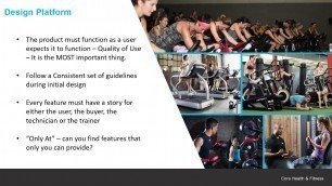 'Core Health & Fitness   Innovex Fitness Master Class'