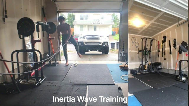 'Inertia Wave Review! Battle Ropes VS Inertia Wave! Core Exercise Demonstration!'