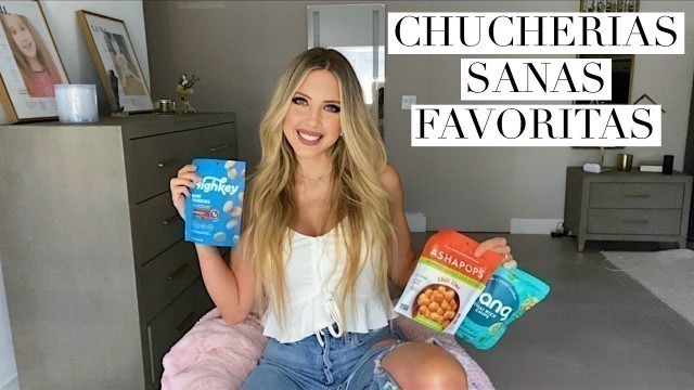 'CHUCHERIAS Y SNACKS SALUDABLES QUE DESCUBRI EN LA CUARENTENA'