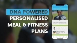 'DNA Powered Meal & Fitness Plans'