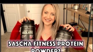 'Sascha Fitness Whey Protein and BCAA+ Glutamine Review (ENGLISH)'