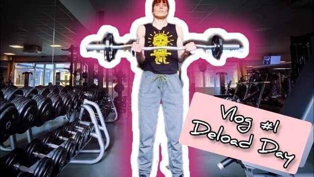 'Vlog #1: Training | Gym | Deload | Rezept Postworkout Meal | Womenssportmodel'