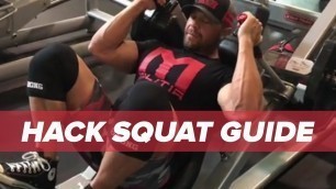 'Hack Squat - A Complete Guide | Tiger Fitness'
