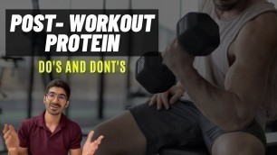 'POST-WORKOUT PROTEIN - Protein Shake or Meal, What\'s Better?'