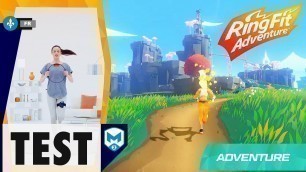 'Test / Review du jeu Ring Fit Adventure - Switch'
