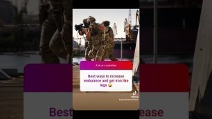 'Improve Endurance for the Royal Marines'