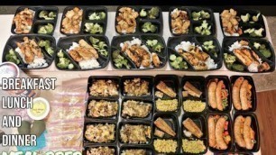 'Meal Prep - Breakfast, Lunch and Dinner Meals - Groceries and Meals in the Description'