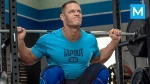 'John Cena Training for WWE | Muscle Madness'