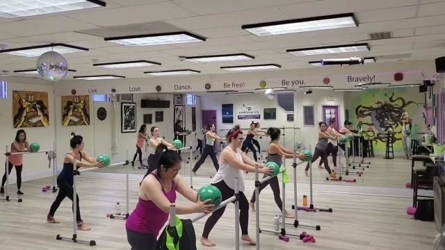 'Ballet Ball Blaster (BARRE FITNESS WITH BENDER BALLS) at Free Spirit Dance'