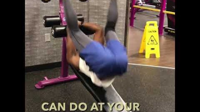 'Planet fitness workout. Creative workout. #Dowork'