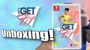 'Unboxing Lets Get Fit for Nintendo Switch Game And Sports Strap Set (Physical Retail Version)'