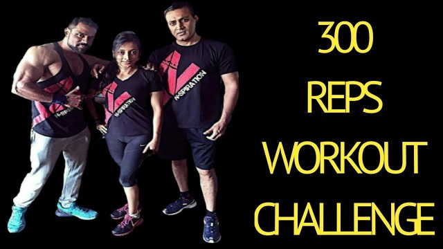 '300 Reps Workout Challenge / Home Workout Challenge / Bikini Model Fitness / Vijay Shinde Fitness'