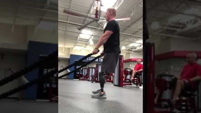 '[AMPUTEE CARDIO] Battle Ropes Circuit'