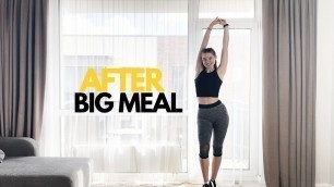 '8 MIN AFTER BIG MEAL Workout For Digestion // NO REPETITION'