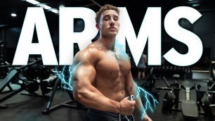 'HUGE ARMS WORKOUT | Preworkout Meal and Tips To Grow Biceps & Triceps'