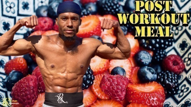 'What I Eat In A Day To Stay Shredded | Post Workout Meal | RipRight #Shorts'