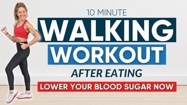 'Walking workout after eating 10 minutes ( Lower your blood sugar now!! )'