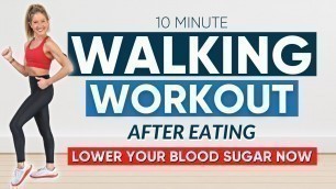 'Walking workout after eating 10 minutes ( Lower your blood sugar now!! )'