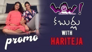 'WOW Kaburlu with Hariteja [Promo]'