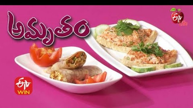 'Meal Planning Fitness Diet For Sports - Breakfast Special | Amrutham | 3rd May 2021 | ETV Life'