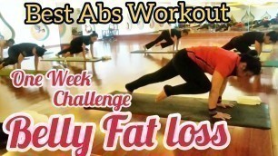 'Day-22 || Best Exercise for Abs || Belly Fat Lose 