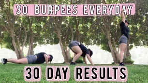 'I Did 30 Burpees Everyday for 30 Days and This is What Happened.'
