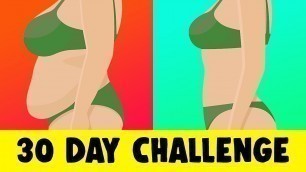 '30 Day Lose Belly Pooch Challenge - Simple Fat Loss Exercises'