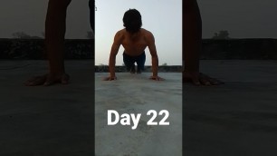 'Day 22/ 30 Days push-ups challenge #shortsaday'
