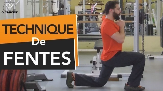 'Comment faire les FENTES : Technique et erreurs à éviter (exercice de musculation)'