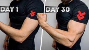 '30 Days Bigger ARMS Challenge (Home Exercises)'