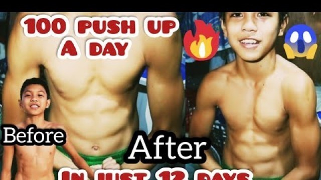 '30 Days Workout Challenge ni Kalye Irving ( 100 Push Up a day ) Day 12'