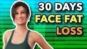 '30 Days Lose Face Fat Challenge'